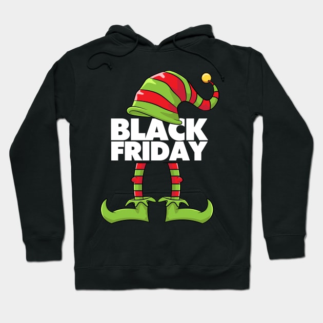 Black Friday Elf Squad Funny Shopping Shirt Women Men Hoodie by teeleoshirts